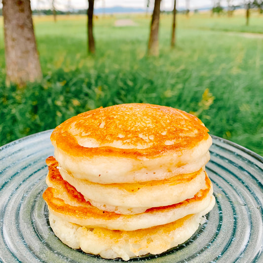 Fluffy Yogurt Pancakes