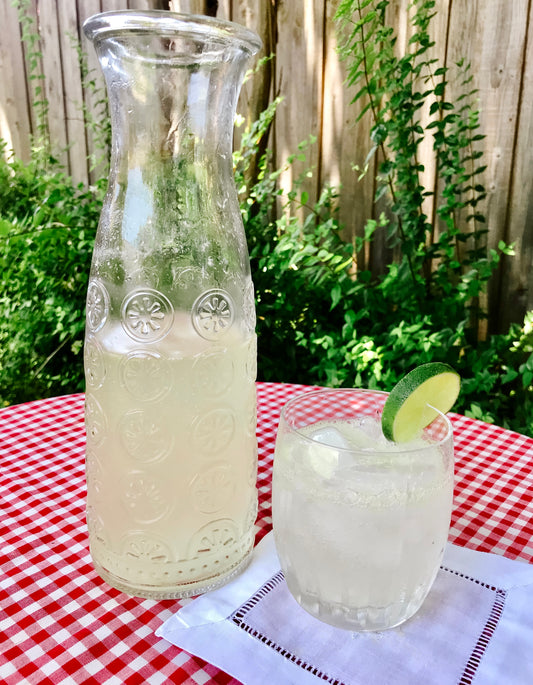 Homemade Sparkling Lemonade