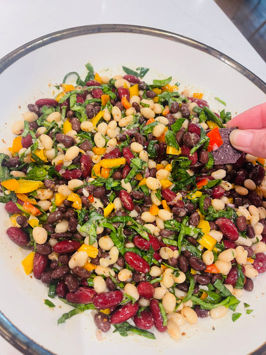 Delicious & Healthy Three Bean Salad