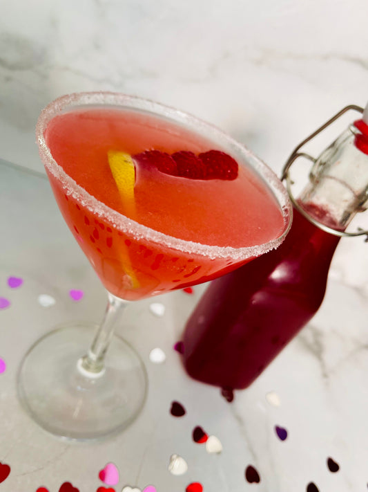Raspberry Lemon Martini