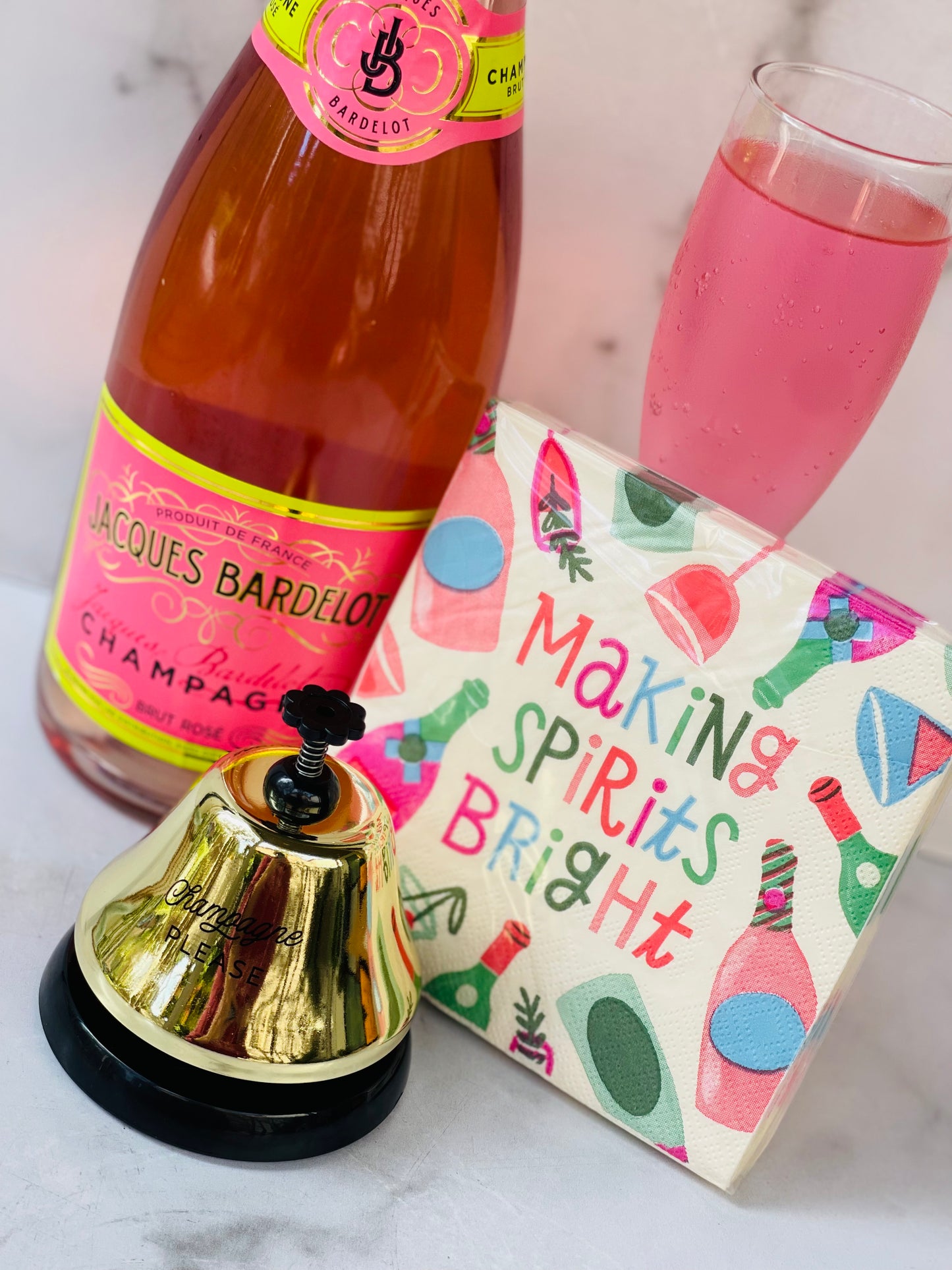 "Champagne Please" Bell