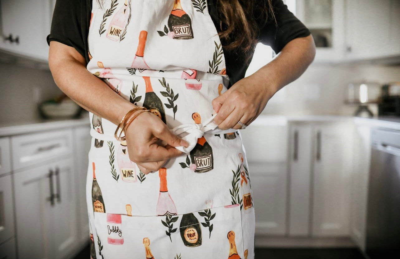 French “Bubbly” Apron