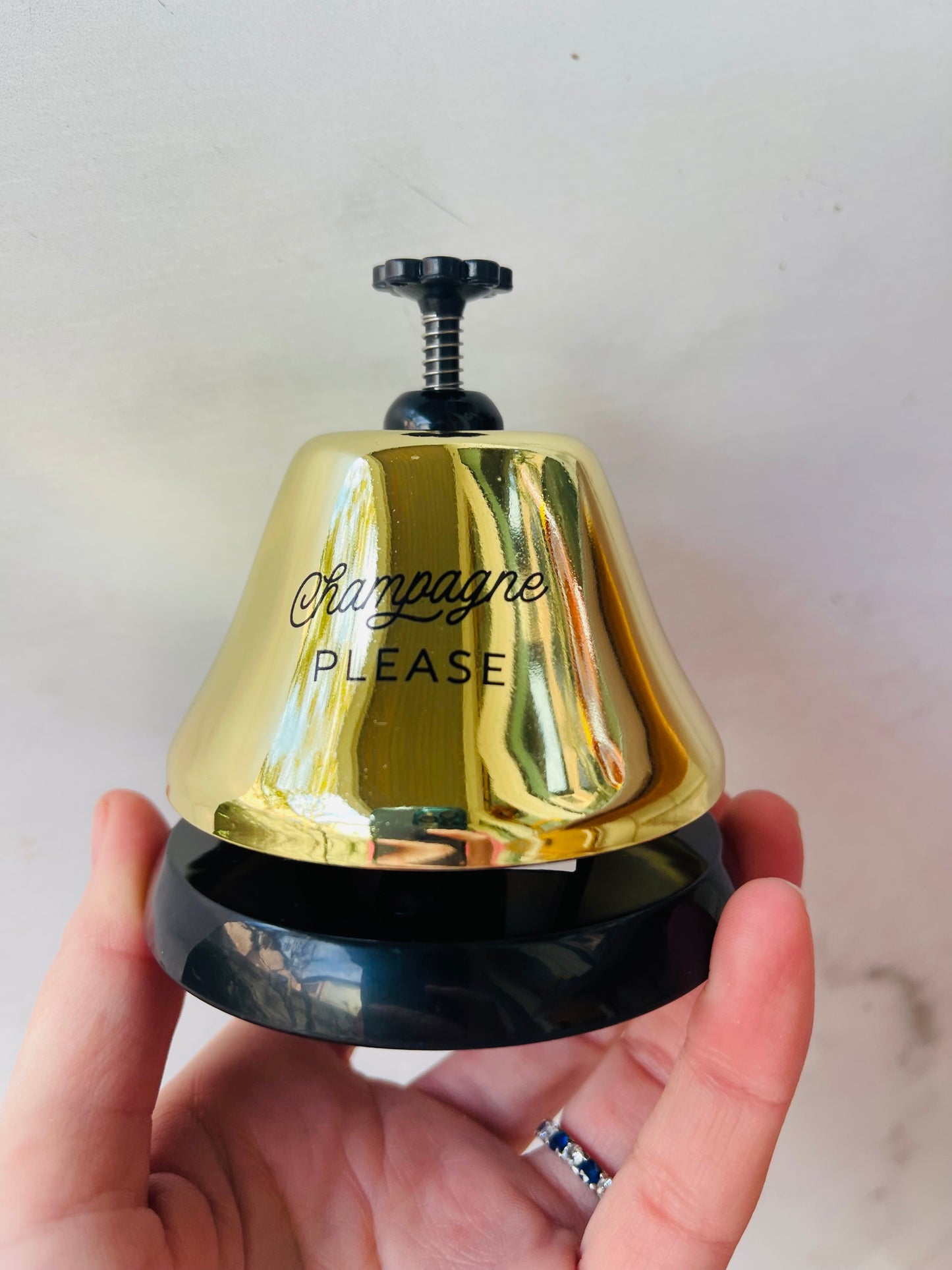 "Champagne Please" Bell
