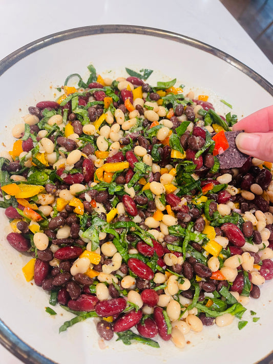 Delicious & Healthy Three Bean Salad