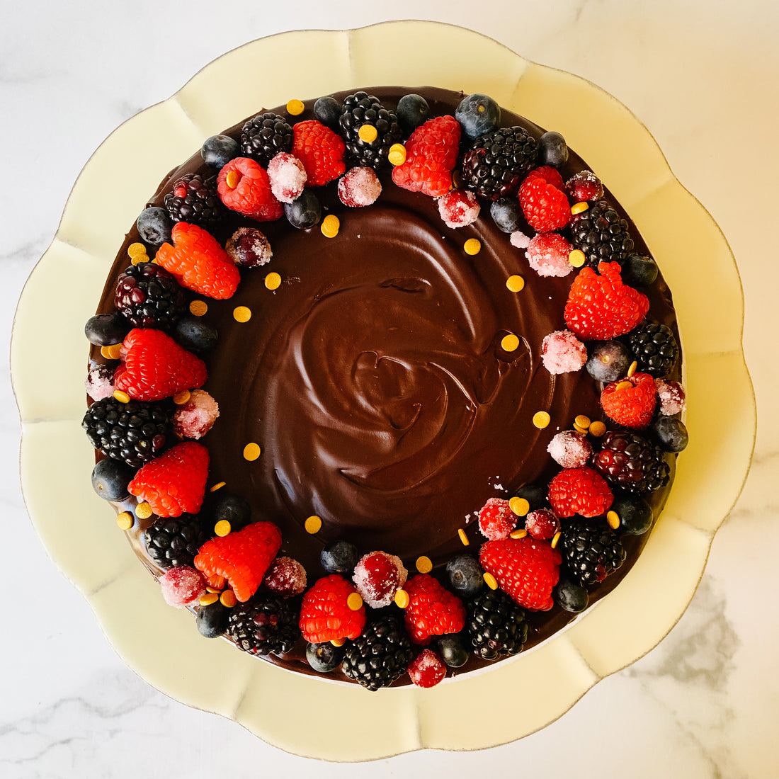 Dark Chocolate Flourless Cake