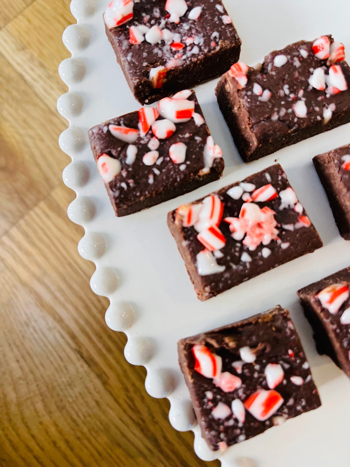 Candy Cane Fudge