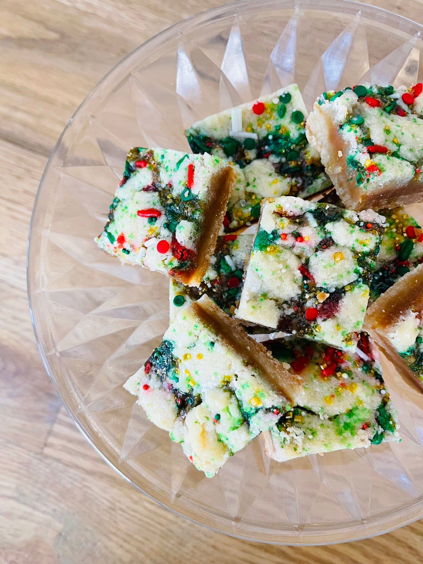 Christmas Caramel Bars