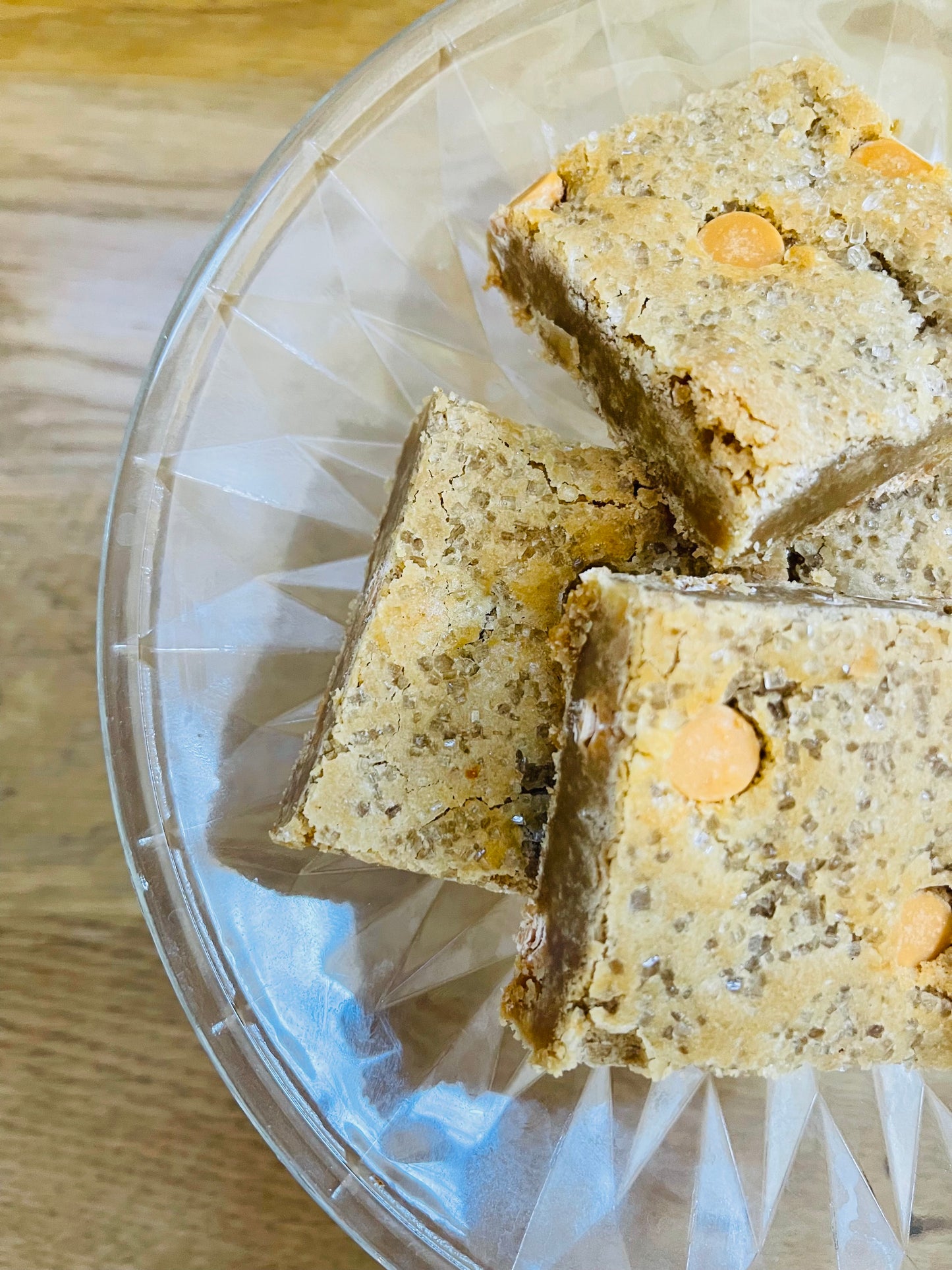 Gooey Butterscotch Blondies
